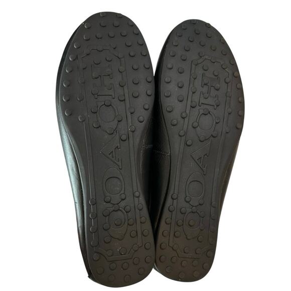 Coach Soft Black Leather Loafers / Driving Shoe - Picture 5 of 9